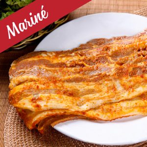 Grillades de porc marinées